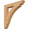 Ekena Millwork Thorton Slat Smooth Bracket, Western Red Cedar, 3 1/2"W x 26"D x 26"H BKT04X26X26THR06SWR - alternate 1